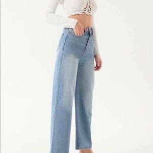 Highwaist boyfriend cropped jeans